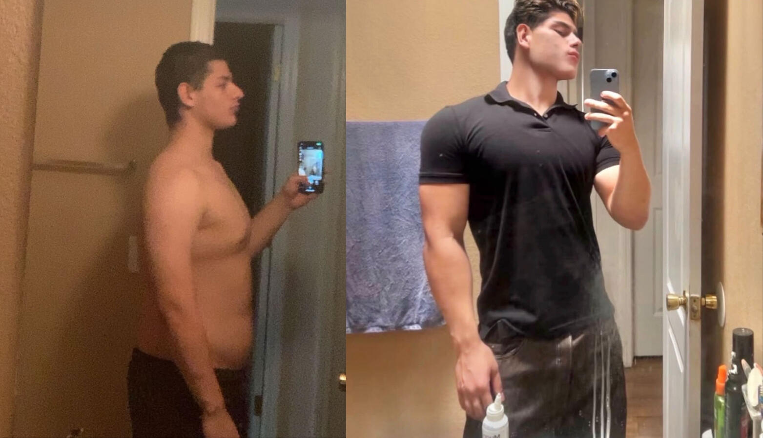 Andrew Before &amp; After- 6 Months